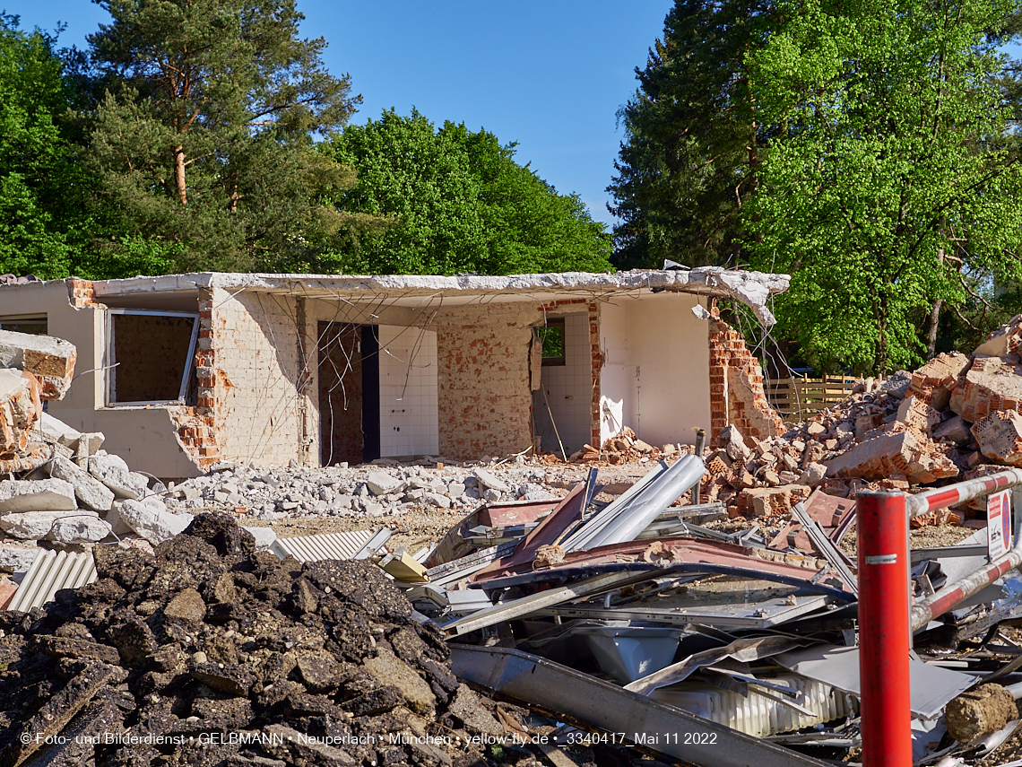 11.05.2022 - Baustelle am Haus für Kinder in Neuperlach